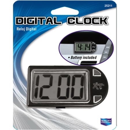 Unique Accessories 25211 Onyx Digital Clock UN575190